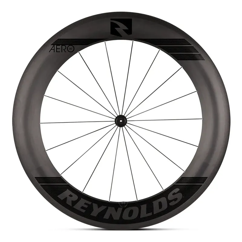 Reynolds BlackLabel Aero 80 Clincher Road Wheelset - Shimano HG-1